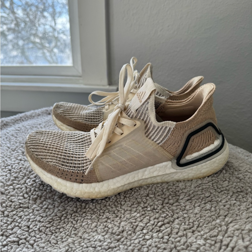 Adidas Ultra Boost 2019 - Chalk White Pale Nude - Women's Size 7